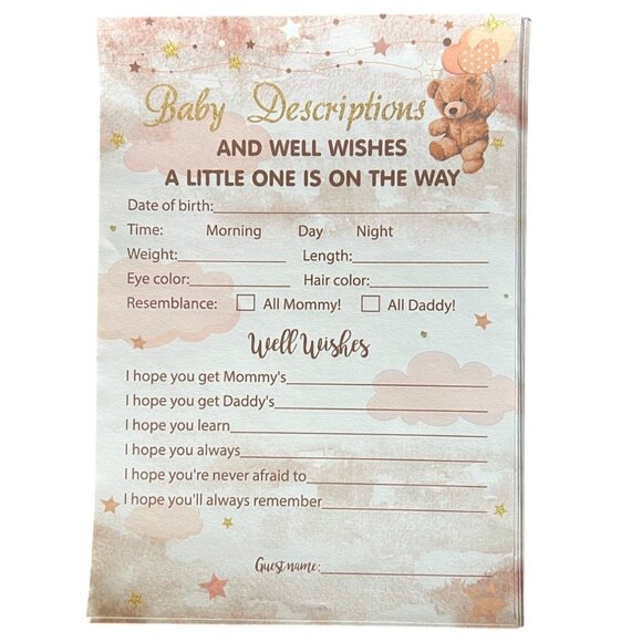 “We Can Bearly Wait" Unisex Baby Shower Package - Picture 5 of 13